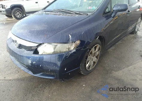 2010 Honda Civic Lx из США, поврежденный, VIN 2HGFA1F55AH567769